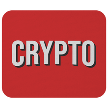Load image into Gallery viewer, Crypto Mousepad - CRYPTO LABEL