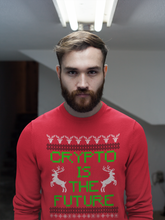 Load image into Gallery viewer, Ugly Sweater Crypto is Future - CRYPTO LABEL