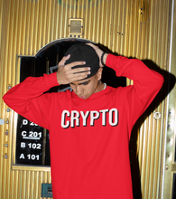 Load image into Gallery viewer, Crypto Sweatshirt - CRYPTO LABEL