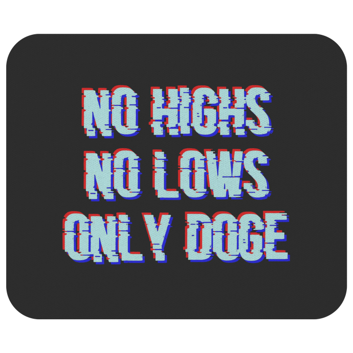 Only Doge 🐕 Mousepad - CRYPTO LABEL