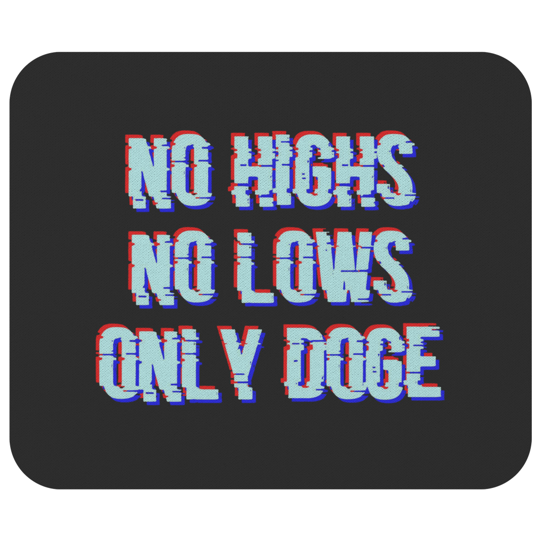 Only Doge 🐕 Mousepad - CRYPTO LABEL