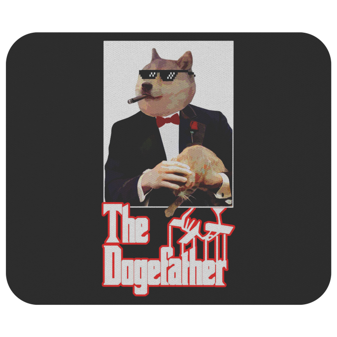 DogeFather Mousepad - CRYPTO LABEL