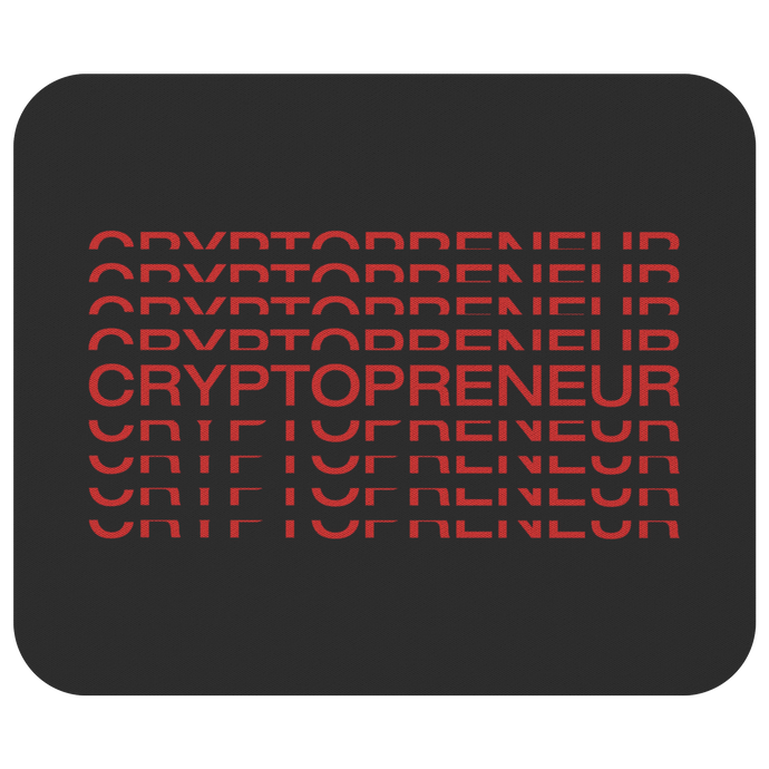 Cryptopreneur Future Mousepad - CRYPTO LABEL